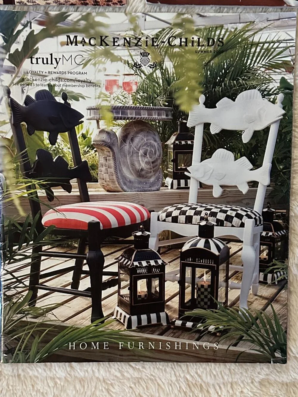 MacKenzie-Childs Holiday Catalogs Lot of 3 - Christmas, Fall & Summer Home Decor